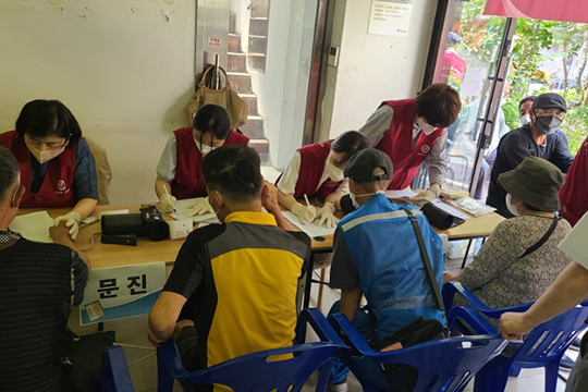 건강 용품 지원 사업 이미지